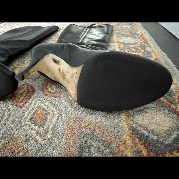 G-VGUC Cole Haan Black Boots with Stiletto Heel - Picture 8 of 16